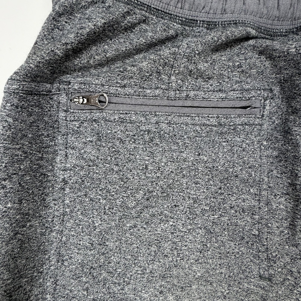 Lululemon Womens Jogger Pants Size 4 Gray Heathered Zip Back Pocket - Picture 5 of 15